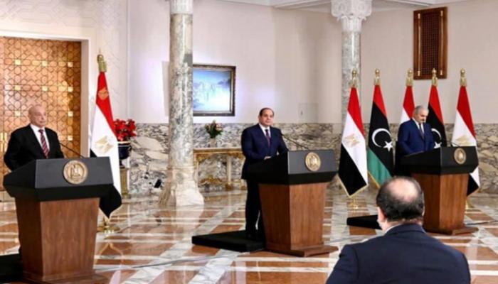 الرئيس المصري عبدالفتاح السيسي يعلن مبادرة القاهرة بشأن ليبيا