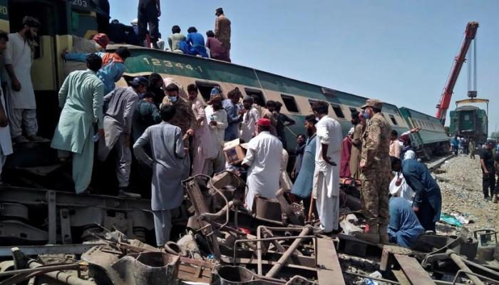 حوادث القطارات أمر شائع في باكستان