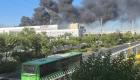 ایران | آتش‌سوزی گسترده در شرکت‌های بهنوش و شهر خودرو