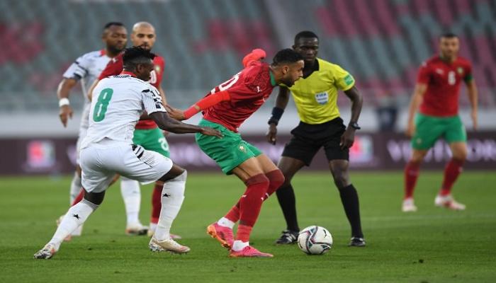 مباراة المغرب ضد غانا