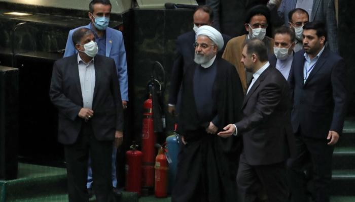الرئيس الإيراني حسن روحاني- الفرنسية
