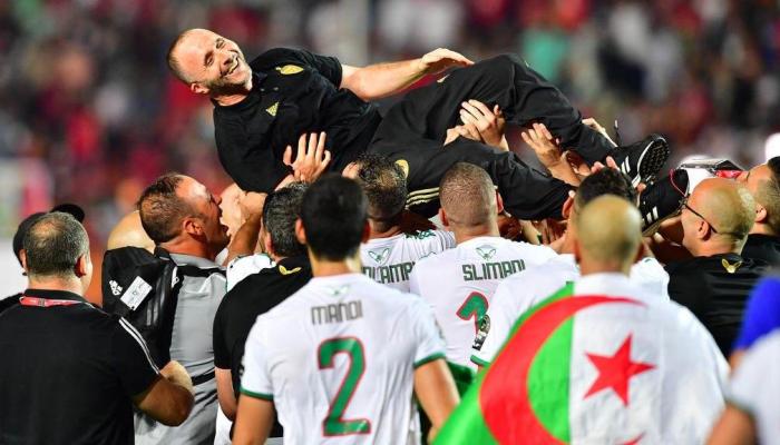 جمال بلماضي مدرب منتخب الجزائر