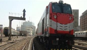 قطار في مصر - أرشيفية