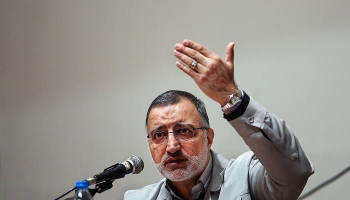 المرشح الأصولي المتشدد علي رضا زاكاني