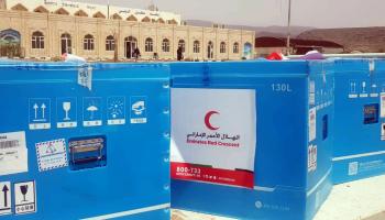 المساعدات الإماراتية إلى سقطرى
