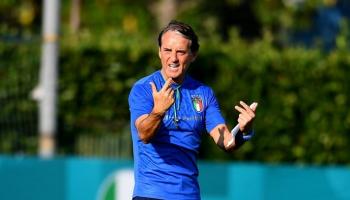 روبرتو مانشيني مدرب منتخب إيطاليا