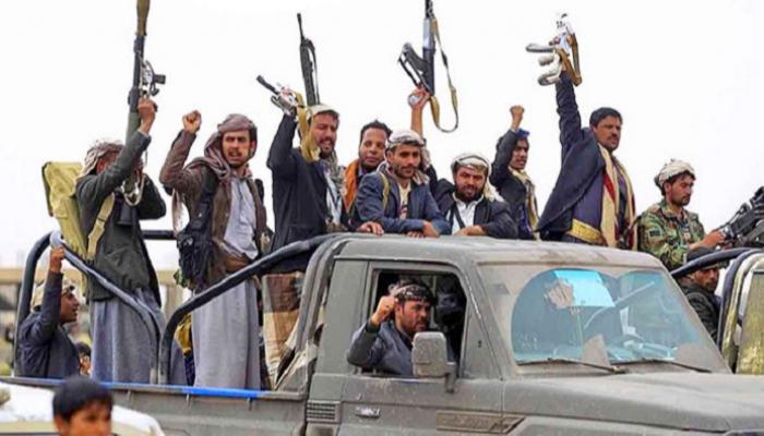 عناصر من مليشيا الحوثي الإرهابية في اليمن