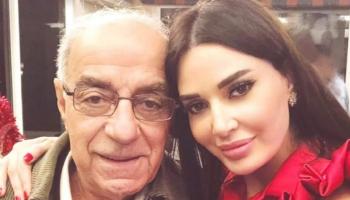 سيرين عبدالنور مع والدها