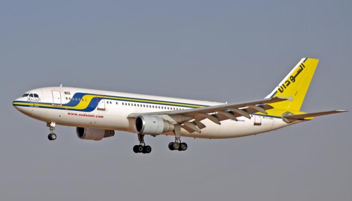 طائرة تابعة للخطوط الجوية السودانية