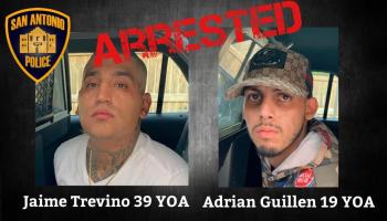 اللصان أدريان جولين وخايمي تريفينو