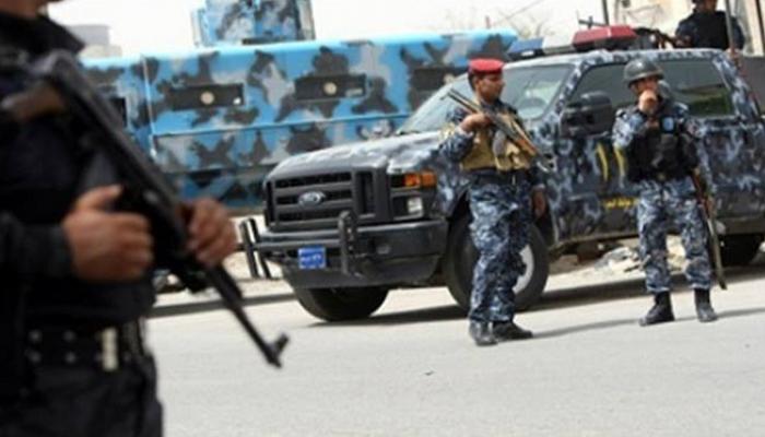 الشرطة العراقية خلال عملية أمنية سابقة