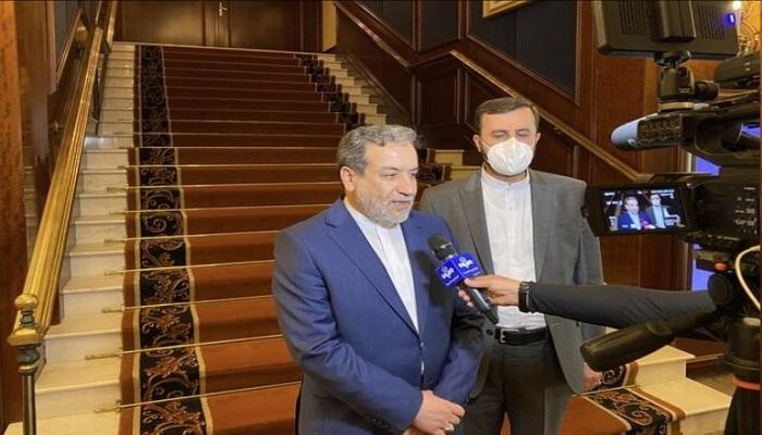 عباس عراقجي يدلي بتصريحات للتلفزيون الإيراني 