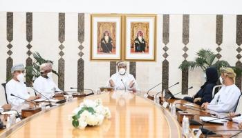 جانب من اجتماع وزارة التجارة والصناعة في عمان