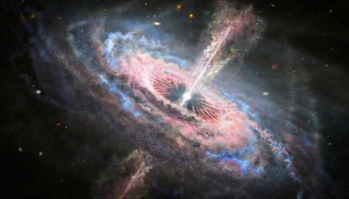 النجوم الزائفة هي ثقوب سوداء تقع في مراكز المجرات
