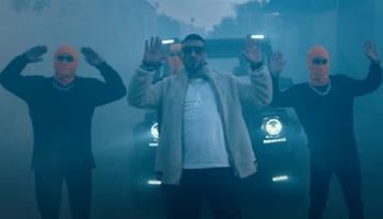 أحمد سعد في مشهد من الأغنية