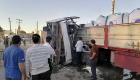 تصادف اتوبوس و تریلی در محور دهشیر یزد ۳۹ کشته و زخمی برجای گذاشت