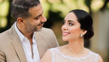 الفنان محمد فراج وزوجته بسنت شوقي