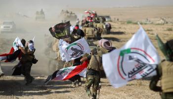 عناصر من الحشد الشعبي
