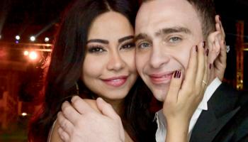 شيرين عبد الوهاب مع زوجها حسام حبيب
