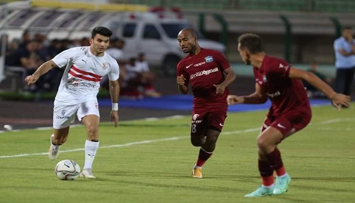 الزمالك ضد مصر المقاصة