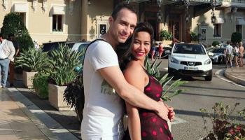 شيرين عبدالوهاب مع زوجها حسام حبيب