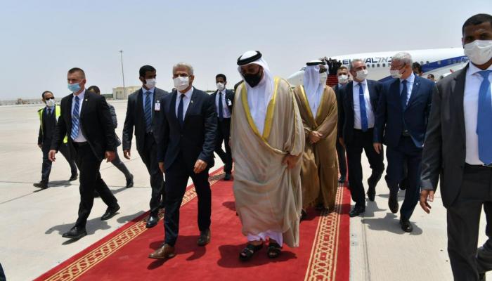 وزير الخارجية الإسرائيلي يصل إلى أبوظبي