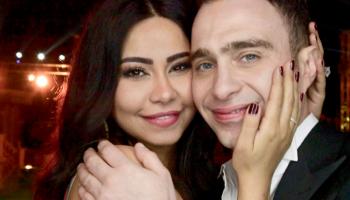 حسام حبيب وزوجته شيرين عبدالوهاب