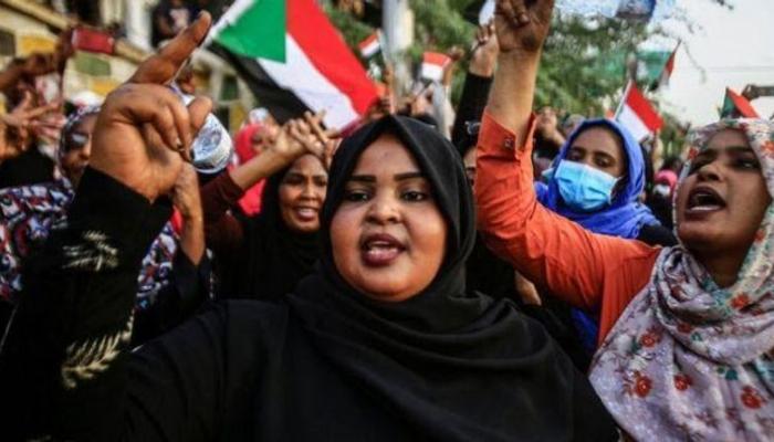 مظاهرة سابقة في السودان 