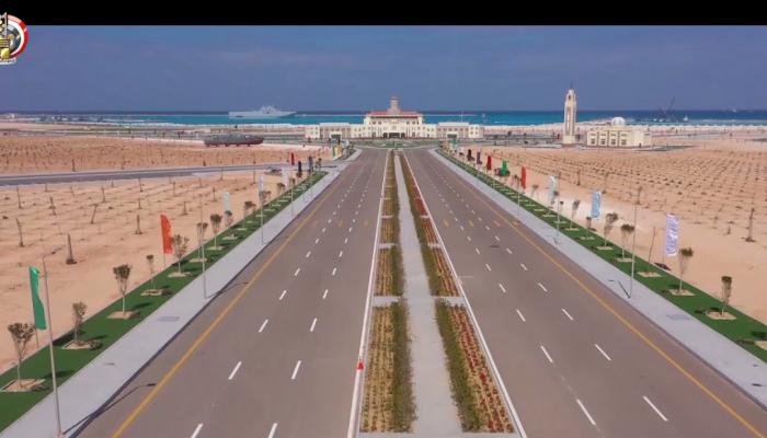 صورة من مقطع الفيديو المنشور لقاعدة 3 يوليو