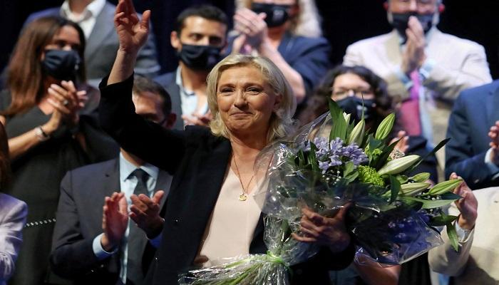زعيمة اليمين المتطرف في فرنسا مارين لوبن