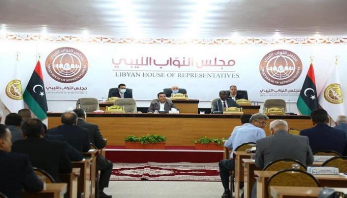 جلسة مجلس النواب الليبي لمسائلة الدبيبة 