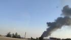 حريق واسع في مدينة كرج جنوب طهران