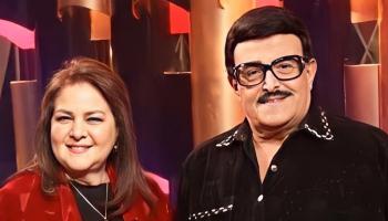 الراحل سمير غانم ودلال عبد العزيز 