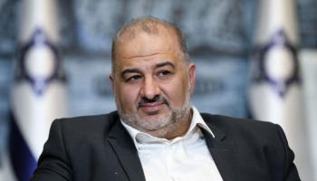 رئيس القائمة العربية الموحدة في الكنيست الإسرائيلي منصور عباس