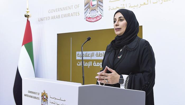 الدكتورة فريدة الحوسني، المتحدثة باسم القطاع الصحي في دولة الإمارات