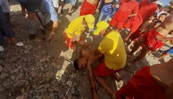 أحد المصابين بالغاز السام في الجزائر