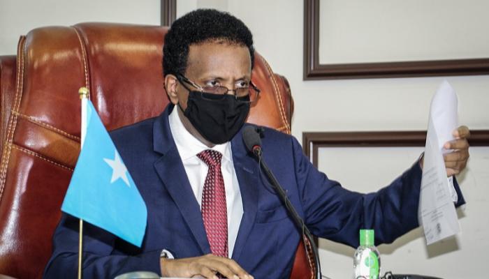الرئيس الصومالي المنتهية ولايته محمد عبدالله فرماجو- الفرنسية