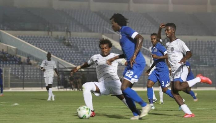 من إحدى مباريات الهلال في الدوري السوداني