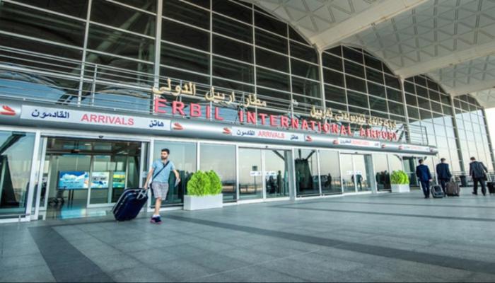 مطار أربيل في إقليم كردستان العراق