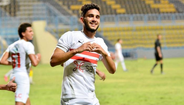 حسام أشرف لاعب الزمالك