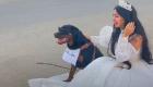 "زواج البلوجر المصرية هبة مبروك من كلب" يشعل السوشيال ميديا