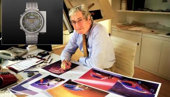 مصمم السيارات Giorgetto Giugiaro نجح في تصميم الساعات أيضا