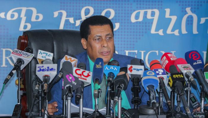 المتحدث باسم الخارجية الإثيوبية السفير دينا مفتي