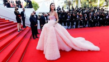 عارضة الأزياء المولدوفية إلفيرا جين في مهرجان كان