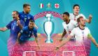 موعد مباراة إنجلترا وإيطاليا في نهائي اليورو 2021 والقنوات الناقلة