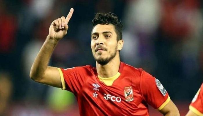 محمد شريف مهاجم الأهلي يتألق في الدوري المصري