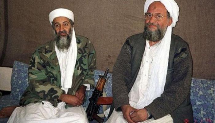 أسامة بن لادن مع الظواهري عام 2001- أرشيفية