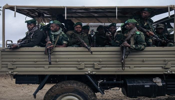  قوات من الجيش في الكونغو الديمقراطية
