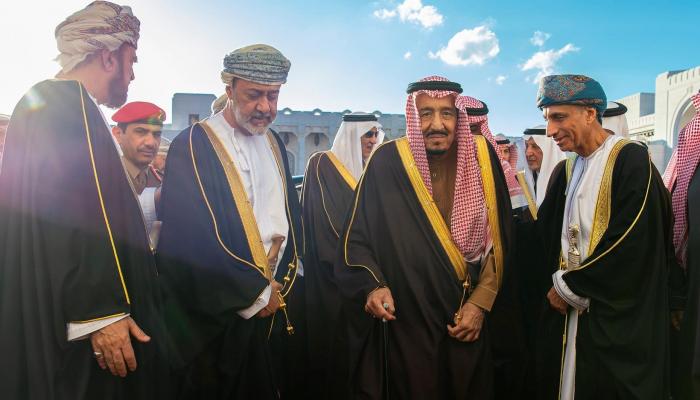 زيارة الملك سلمان لسلطنة عمان العام الماضي- أرشيفية