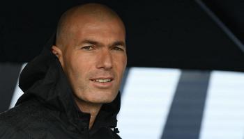 زين الدين زيدان مدرب ريال مدريد السابق